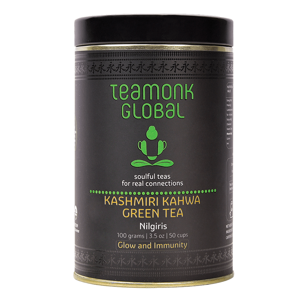 Kashmiri Kahwa Green Tea - Teamonkstore